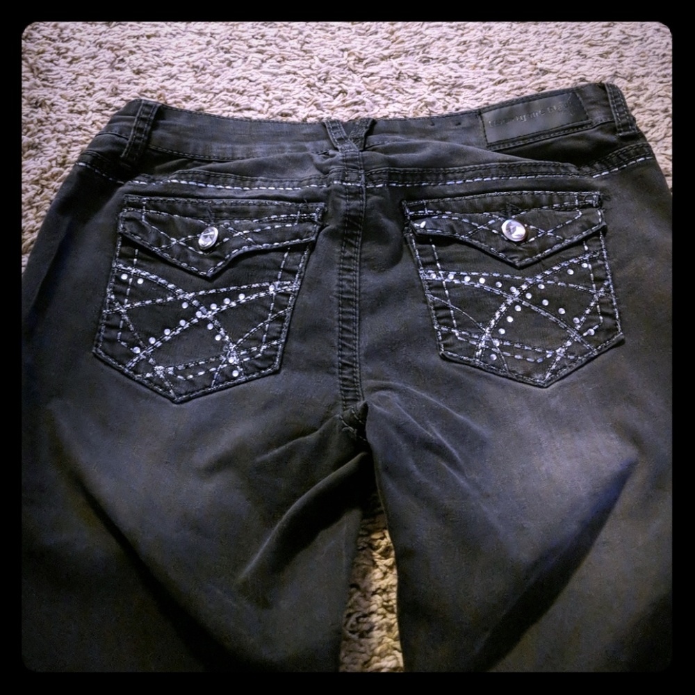 Black skinny jeans